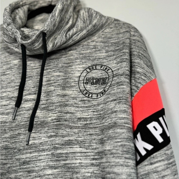 Pink Victoria’s Secret Pullover Everyday Lounge Cowl Neck Sweater Size S|P - Picture 4 of 6